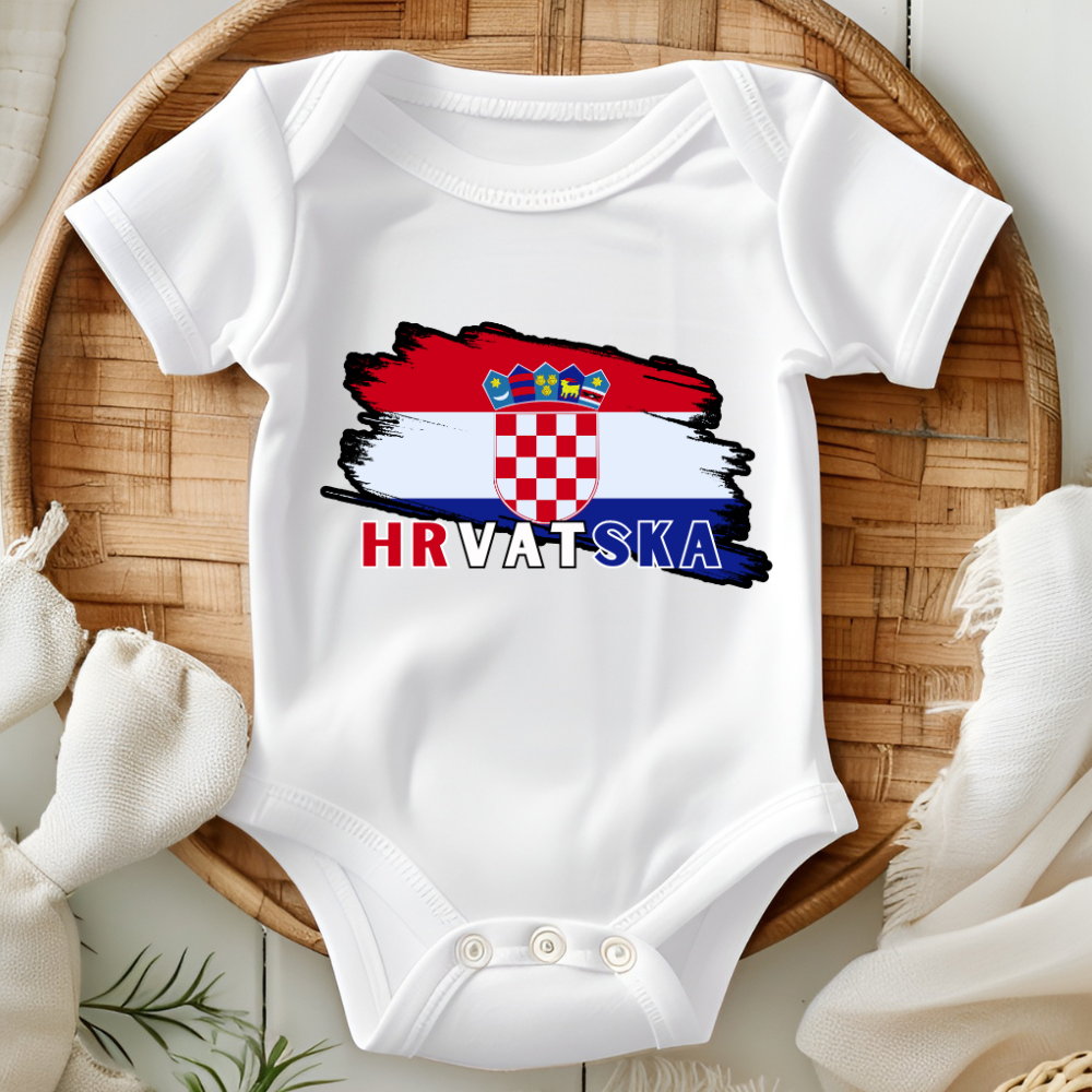 Kroatien - Bio Baby Bodysuit