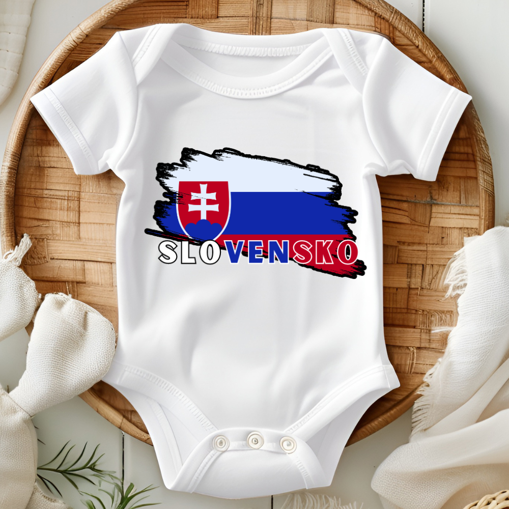 Slowakei - Bio Baby Bodysuit