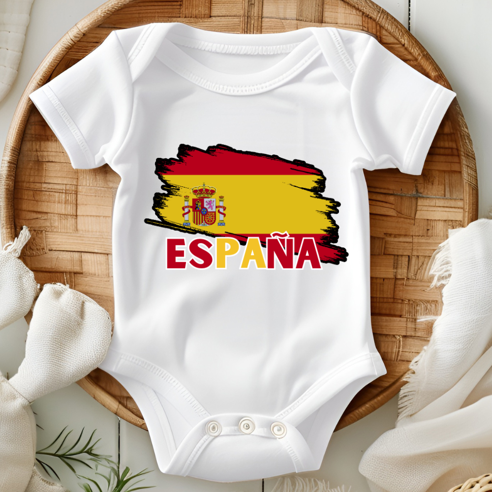 Spanien - Bio Baby Bodysuit