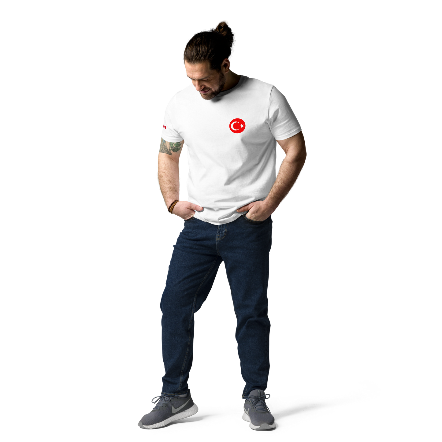 T-Shirt Türkei EM 2024 Unisex 𐱅𐰇𐰼𐰰