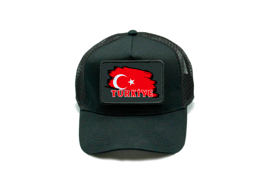 Türkei - Patch Kappe EM 2024 Unisex 𐱅𐰇𐰼𐰰