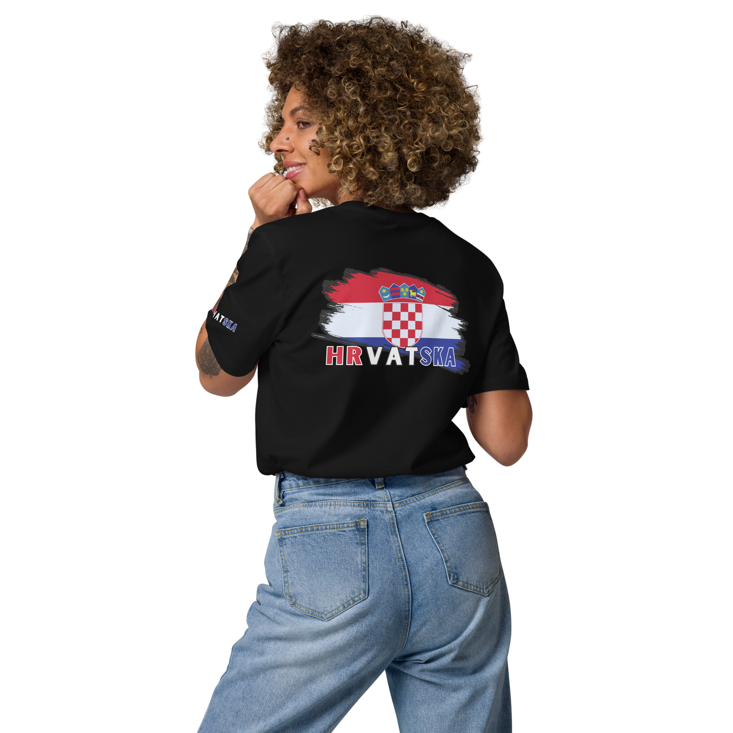 T-Shirt Kroatien EM 2024 Unisex