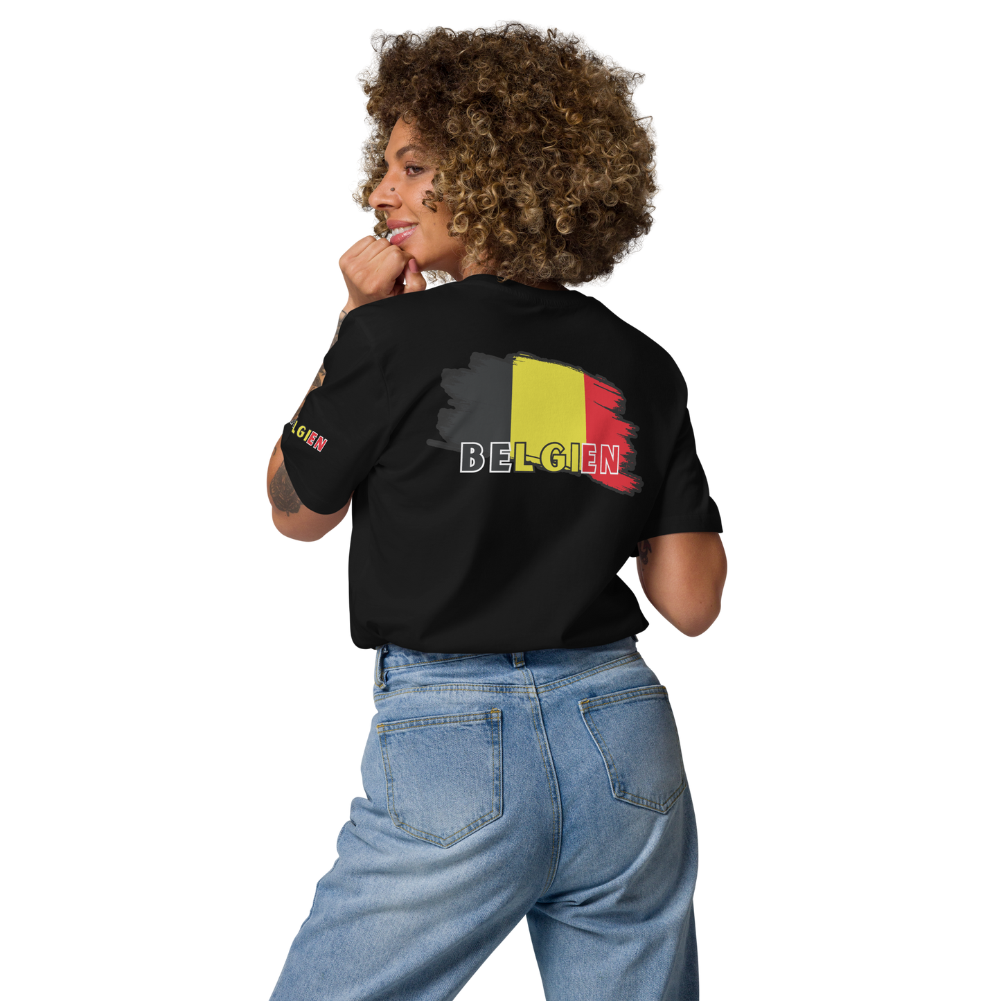 T-Shirt Belgien EM 2024 Unisex