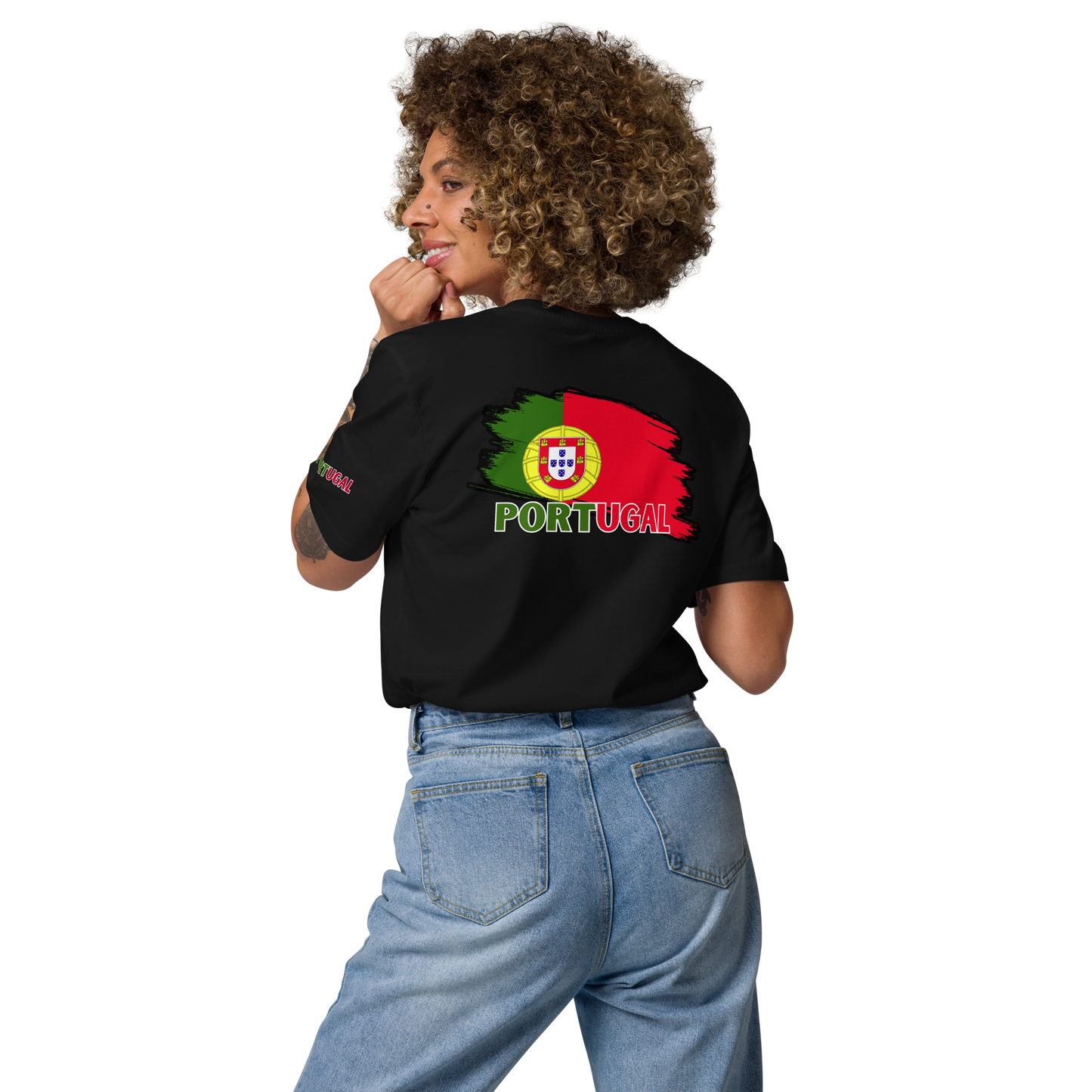 T-Shirt Portugal EM 2024 Unisex