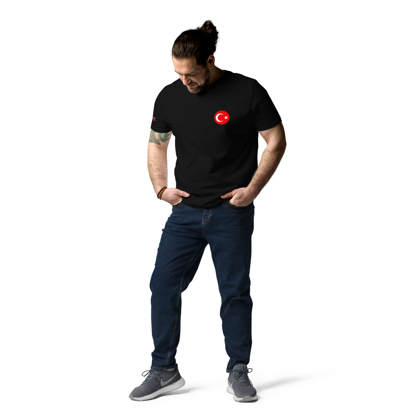 T-Shirt Türkei EM 2024 Unisex 𐱅𐰇𐰼𐰰