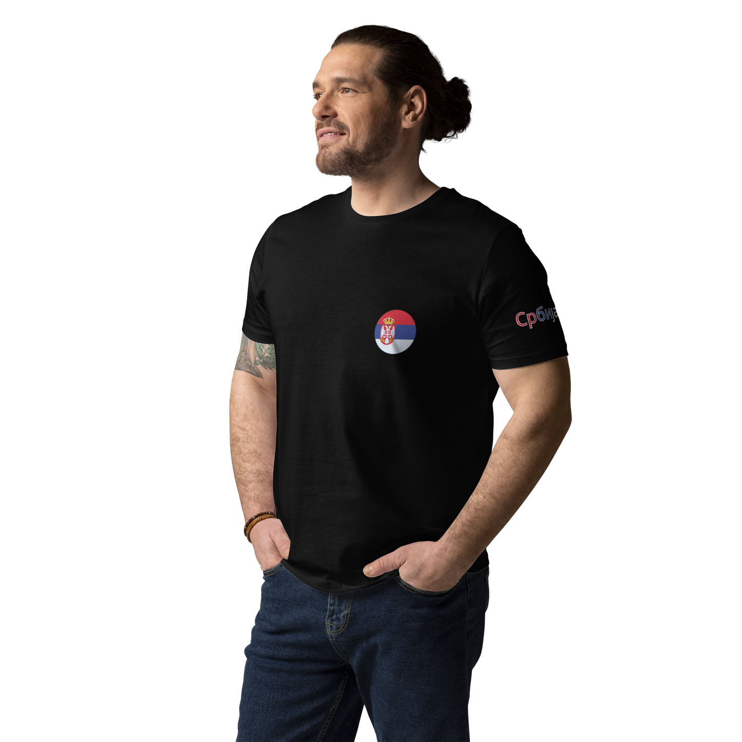 T-Shirt Serbien EM 2024 Unisex