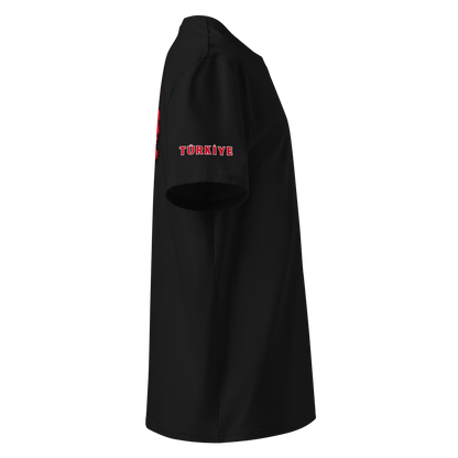 T-Shirt Türkei EM 2024 Unisex 𐱅𐰇𐰼𐰰