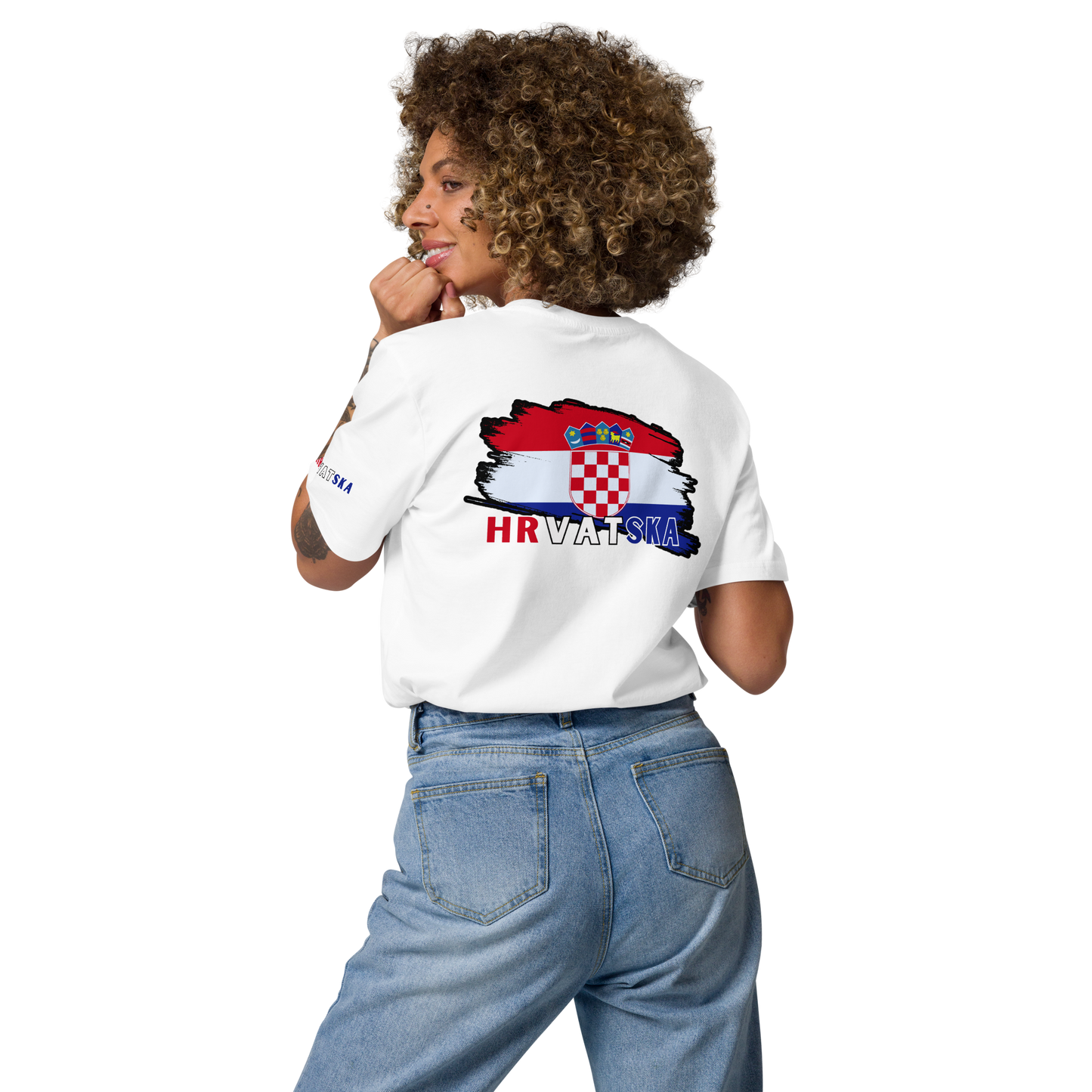T-Shirt Kroatien EM 2024 Unisex