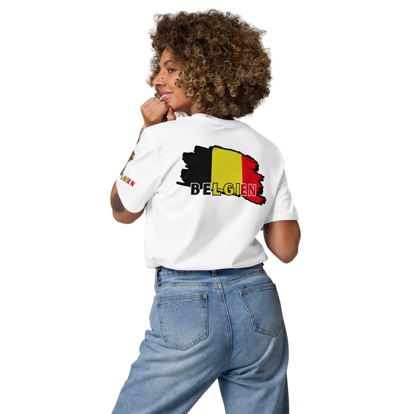 T-Shirt Belgien EM 2024 Unisex