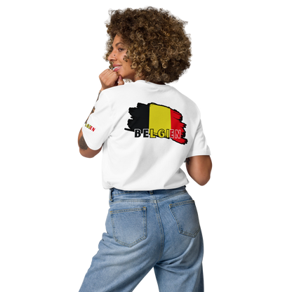 T-Shirt Belgien EM 2024 Unisex