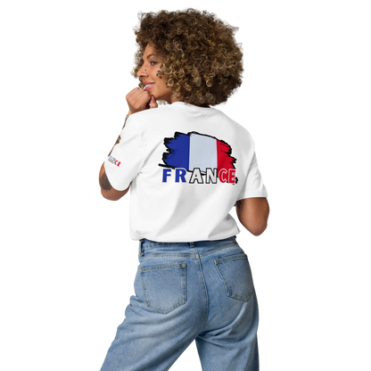 T-Shirt Frankreich EM 2024 Unisex