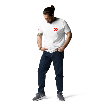 T-Shirt Türkei EM 2024 Unisex 𐱅𐰇𐰼𐰰