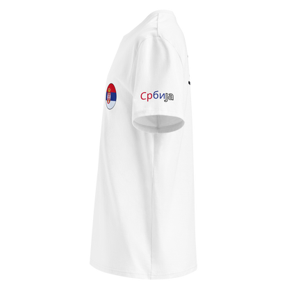 T-Shirt Serbien EM 2024 Unisex